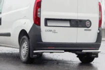 Opel Combo 2012-2018 рр. Задні куточки AK003 (нерж.) фото 1