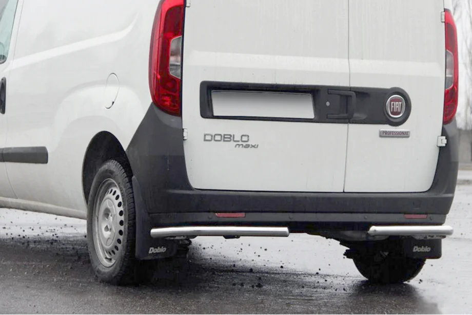 Opel Combo 2012-2018 рр. Задні куточки AK003 (нерж.) Image