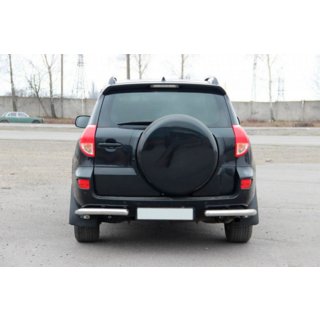 Задні куточки AK003 (2 шт., нерж) Toyota Rav 4 2006-2013 рр. фото 4