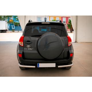 Задні куточки AK003 (2 шт., нерж) Toyota Rav 4 2006-2013 рр. фото 2