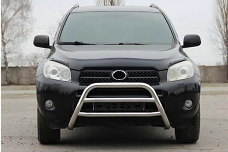 Toyota Rav 4 2006-2013 рр. Кенгурятник WT022 (нерж) Image