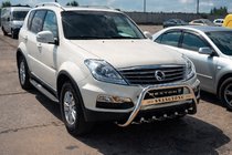SsangYong Rexton I 2001-2017 рр. Кенгурятник WT004 (нерж) фото 3