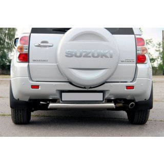 Задній захист AK002 (нерж) Suzuki Grand Vitara 2005-2017 рр. фото 1