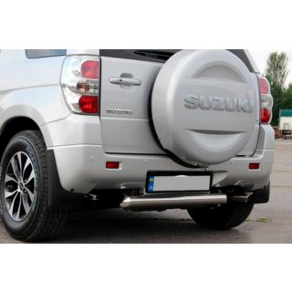 Задній захист AK002 (нерж) Suzuki Grand Vitara 2005-2017 рр. фото 2