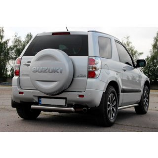 Задній захист AK002 (нерж) Suzuki Grand Vitara 2005-2017 рр. фото 4