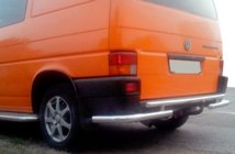 Volkswagen T4 Transporter 1990-2003 рр. Задня дуга AK003-2 (нерж) фото 3