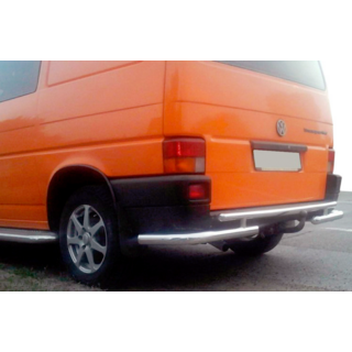 Задня дуга AK003-2 (нерж) Volkswagen T4 Caravelle/Multivan 1990-2003 рр. фото 3