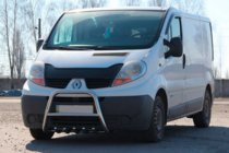 Renault Trafic 2001-2015 рр. Кенгурятник QT-Spec (нерж.) фото 3