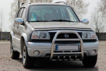 Suzuki Vitara 1998-2006 рр. Кенгурятник QT007 (нерж) фото 1