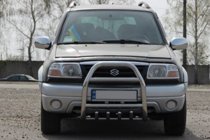 Suzuki Vitara 1998-2006 рр. Кенгурятник QT007 (нерж) фото 2