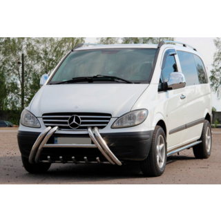 Кенгурятник WT01 (нерж.) фото 2