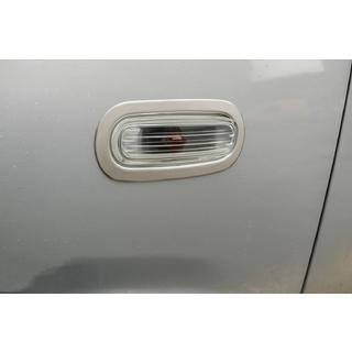 Окантовка поворотнічков (2 шт, нерж) Volkswagen Amarok 2010-2022 рр. фото 1