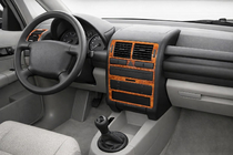 Audi A2 1999-2005 рр. Накладки на панель (Meric) Алюміній фото 1