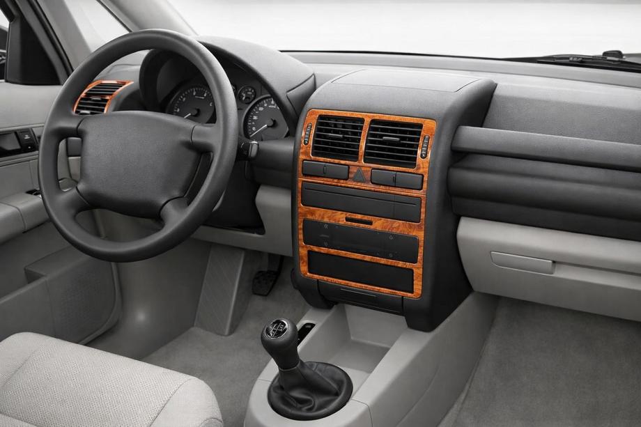Audi A2 1999-2005 рр. Накладки на панель (Meric) Алюміній Image