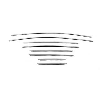 Верхня окантовка вікон (8 шт, нерж) фото 2