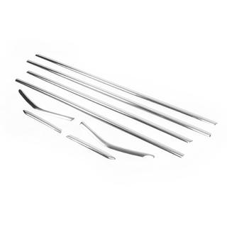 Нижня окантовка вікон (8 шт, нерж) фото 4