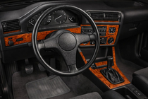 BMW 3 серія E30 1982-1994 рр. Накладки на панель Титан фото 1