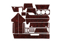 BMW 5 серія E34 1988-1995 рр. Накладки на панель фото 1