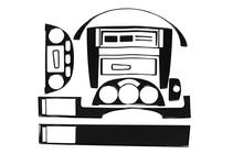 Накладки на панель Sedan (Meric) фото 2