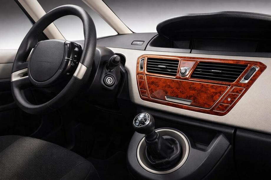 Citroen C-4 Picasso 2006-2013 рр. Накладки на панель Дерево Фото 1