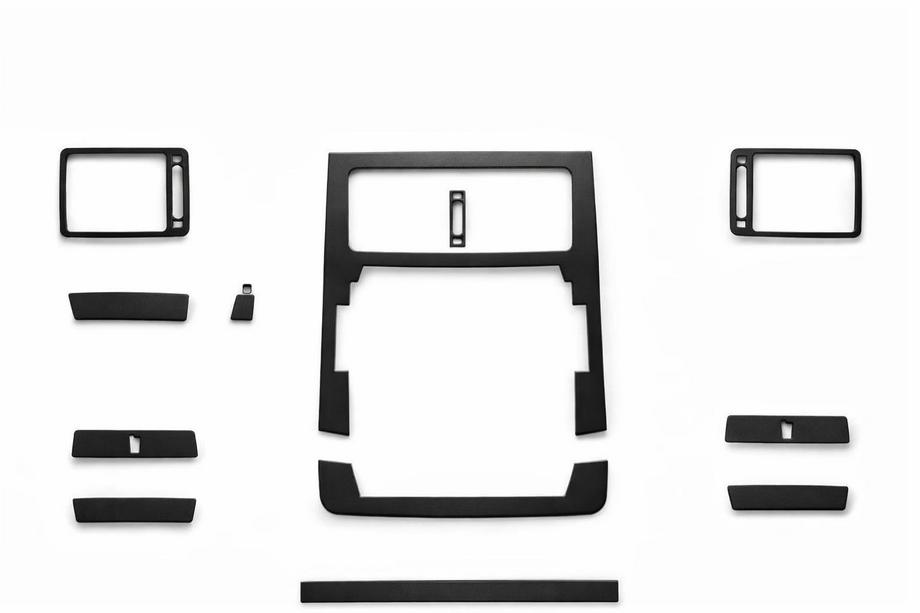 Citroen Jumpy 2007-2017 рр. Накладки на панель Алюміній Image