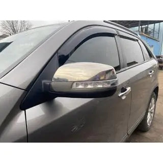 Накладки на дзеркала (2 шт) Kia Sorento II XM 2009-2014 рр. фото 3