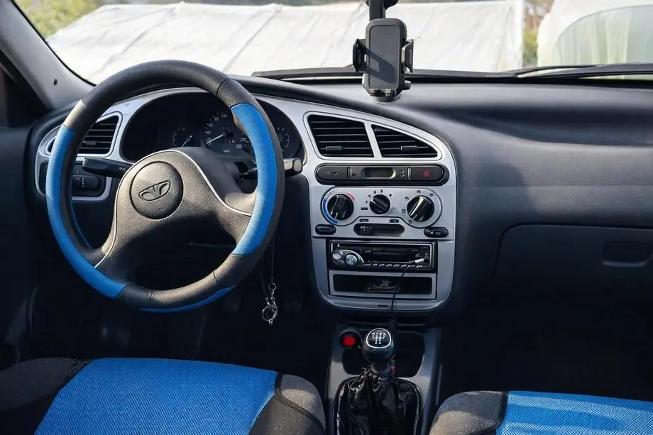 Daewoo Lanos 1998-2017 рр. Накладки на панель Алюміній Image