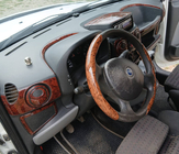 Fiat Doblo I 2005-2010 рр. Накладки на панель Карбон фото 14