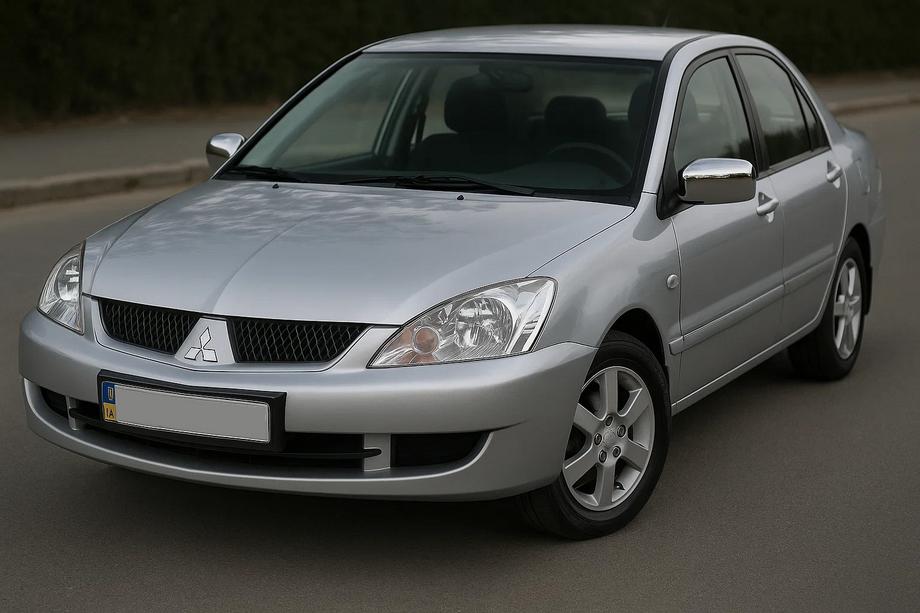 Mitsubishi Lancer 9 2004-2008 рр. Накладки на дзеркала (2 шт) Полірована нержавіюча сталь Фото 3