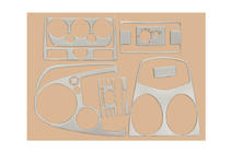 Ford Fiesta 2002-2008 рр. Накладки в салон (2005-2008) фото 2