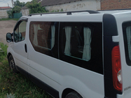 Nissan Primastar 2002-2014 рр. Рейлінги Чорні фото 9