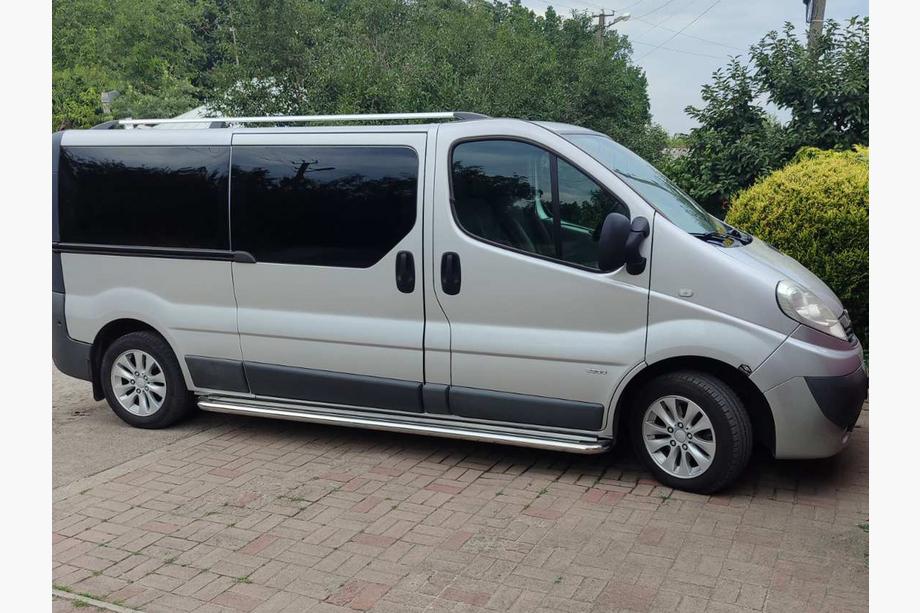 Nissan Primastar 2002-2014 рр. Бокові пороги Premium (2 шт., нерж.) 60 мм, довга база Фото 16