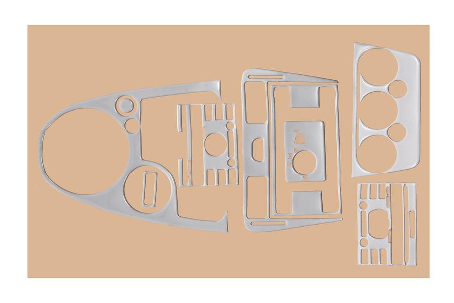 Ford Fusion 2002-2012 рр. Накладки на панель (2005↗) Дерево Фото 5