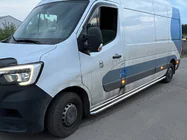 Opel Movano 2010-2021 рр. Бокові пороги Premium (2 шт., нерж.) фото 4