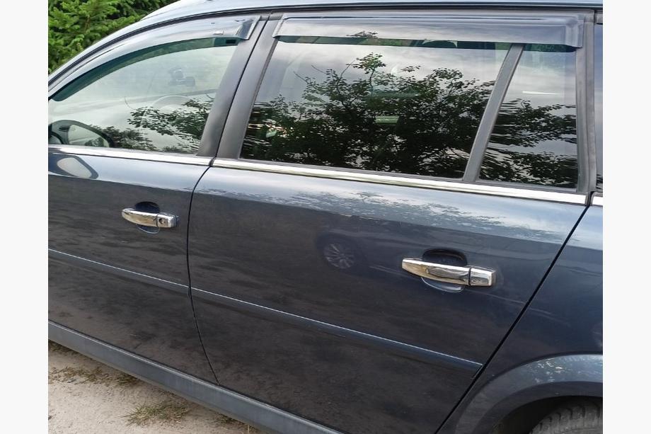 Opel Vectra C 2002-2008 рр. Накладки на ручки (4 шт., нерж) Carmos - Турецька сталь Фото 4