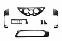 Nissan Note 2004-2012 рр. Накладки на панель Алюміній фото 1