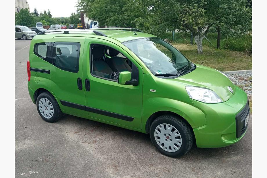 Peugeot Bipper 2008-2017 рр. Рейлінги ХРОМ Пластикові ніжки Фото 2
