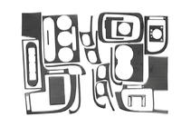 Opel Zafira A 1998-2005 рр. Накладки на панель фото 2