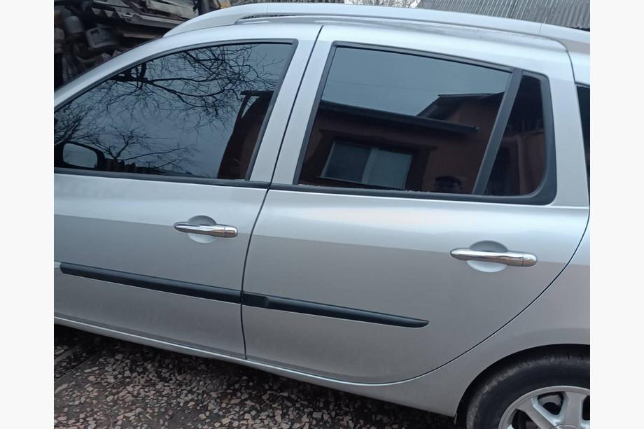 Renault Clio III 2005-2012 рр. Накладки на ручки (нерж.) Image