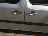 Renault Kangoo 2008-2020 рр. Накладки на ручки (нерж) фото 6