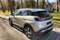 Peugeot 3008 2016-2023 рр. Бокові пороги Fullmond (2 шт, алюміній) фото 1