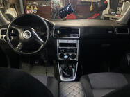 Volkswagen Golf 4 1997-2006 рр. Накладки на панель Титан фото 9