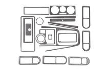 Volkswagen Golf 4 1997-2006 рр. Накладки на панель Титан фото 3