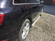 Audi Q7 2015-2026 рр. Бокові пороги Maya V2 (2 шт., алюміній) фото 5