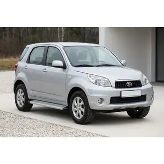 Бокові пороги Maya V2 (2 шт., алюміній) Daihatsu Terios 2006-2017 рр. фото 1