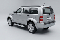 Dodge Nitro 2006-2011 рр. Бокові пороги Maya V2 (2 шт., алюміній) фото 1