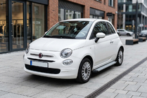 Fiat 500/500L 2013-2022 рр. Бокові пороги Maya V2 (2 шт., алюміній) фото 1