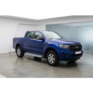 Бокові пороги Maya V2 (2 шт., алюміній) Ford Ranger 2011-2022 рр. фото 1