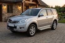 GreatWall Haval/Hover H3 2005-2013 рр. Бокові пороги Maya V2 (2 шт., алюміній) фото 1
