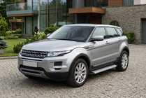 Range Rover Evoque 2012-2018 рр. Бокові пороги Maya V2 (2 шт., алюміній) фото 1